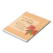 In elk ding geef je Bedankt - 1. 05:18 Notitieblok (Linkerzijde)