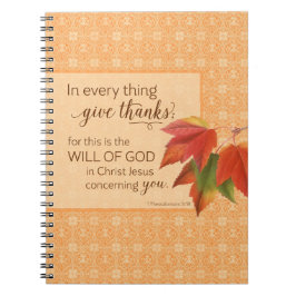 In elk ding geef je Bedankt - 1. 05:18 Notitieboek