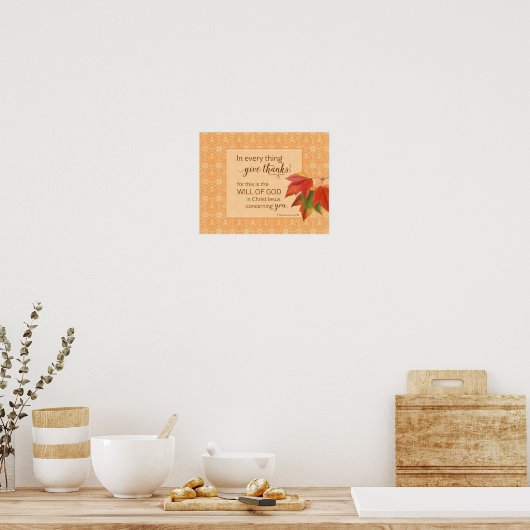 In elk ding geef je Bedankt - 1. 05:18 Poster (Keuken)