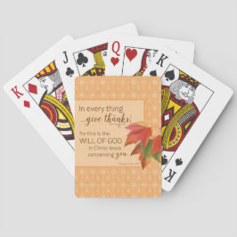 In elk ding geef je Bedankt - 1. 05:18 Speelkaarten