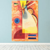 In elkaar canvas afdruk (Insitu (Houten vloer))