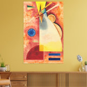 In elkaar canvas afdruk (Insitu (Woonkamer))