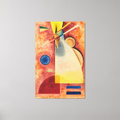 In elkaar canvas afdruk (Voorkant)