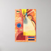 In elkaar canvas afdruk (Voorkant)