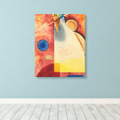 In elkaar canvas afdruk (Insitu (Houten vloer))
