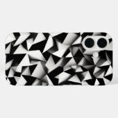 In elkaar grijpende driehoeken Line Art Case-Mate iPhone Case (Achterkant (horizontaal))