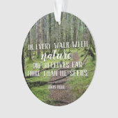 In elke loop met Natuur rondom versiering Ornament (voorkant)