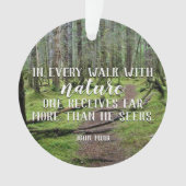 In elke loop met Natuur rondom versiering Ornament (voorkant)