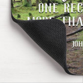 In elke loopbaan met Natuur Mousepad Muismat (Hoek)