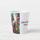 In elke slok, een knuffel van liefde - latte mok (Voorkant)