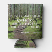 In elke wandeling met Natuur foam Koelbox Blikjeskoeler (Voorkant)