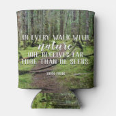 In elke wandeling met Natuur foam Koelbox Blikjeskoeler (Achterkant)