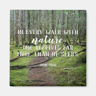 In elke wandeling met Natuur magneet