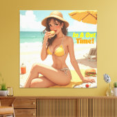 In- en uitprintnieuwheid canvas afdruk (Insitu (Woonkamer))