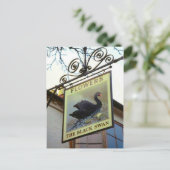 In Engeland, The Black Swan Briefkaart (Staand voorkant)