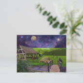 In Engeland's groene en aangename land. Briefkaart (Staand voorkant)