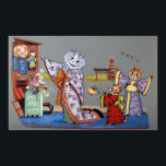 In Fair Japan, Louis Wain Poster<br><div class="desc">Louis Wain (5 August 1860 – 4 July 1939) was an English artiste known for his drawings,  which consistently featured anthropomorphized large-eyed cats and kittens. In his later years he may have suffered from schizophrenia (although this claim is disputed),  which,  according to some psychiatrists,  can be seen in his works. Quote:Wikipedia</div>