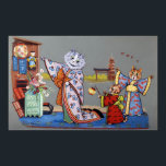 In Fair Japan, Louis Wain Poster<br><div class="desc">Louis Wain (5 August 1860 – 4 July 1939) was an English artiste known for his drawings,  which consistently featured anthropomorphized large-eyed cats and kittens. In his later years he may have suffered from schizophrenia (although this claim is disputed),  which,  according to some psychiatrists,  can be seen in his works. Quote:Wikipedia</div>