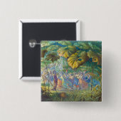 In Fairyland: Een Elfin Dance Vierkante Button 5,1 Cm (Voorkant /achterkant)