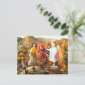 In Fairyland John Anster Fitzgerald Feestdagenkaart (Staand voorkant)