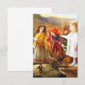 In Fairyland John Anster Fitzgerald Informatiekaartje (Voorkant / Achterkant)