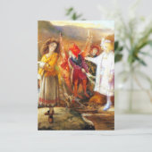In Fairyland John Anster Fitzgerald Informatiekaartje (Staand voorkant)