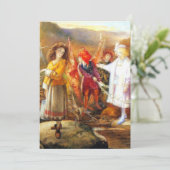In Fairyland John Anster Fitzgerald Kaart (Staand voorkant)