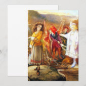 In Fairyland John Anster Fitzgerald Kaart (Voorkant / Achterkant)