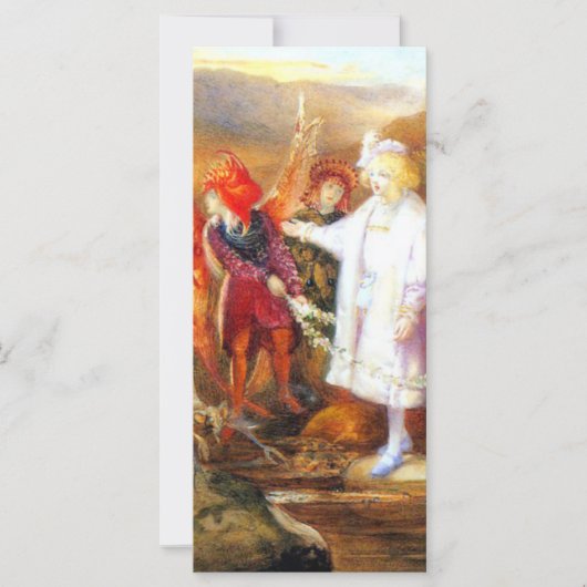 In Fairyland John Anster Fitzgerald Kaart (Voorkant)