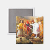 In Fairyland John Anster Fitzgerald Magneet (Voorkant / Achterkant)