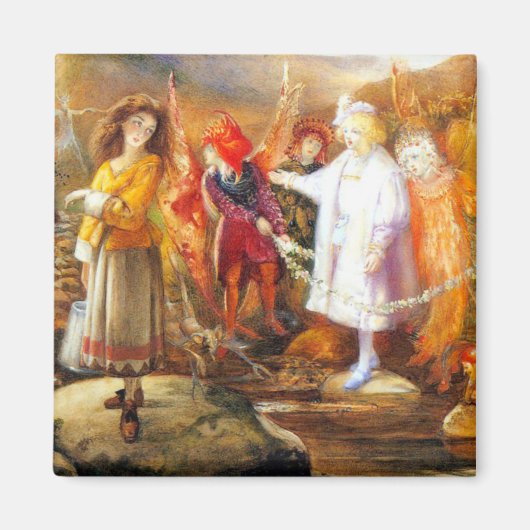 In Fairyland John Anster Fitzgerald Magneet (Voorkant)