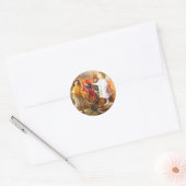 In Fairyland John Anster Fitzgerald Ronde Sticker (Envelop)