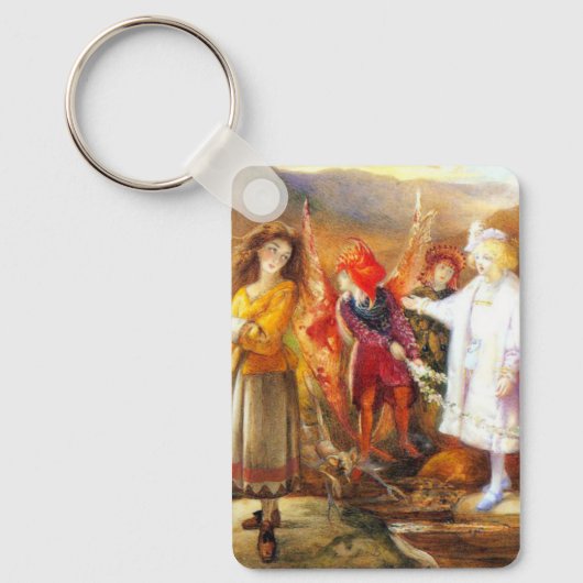 In Fairyland John Anster Fitzgerald Sleutelhanger (Voorkant)