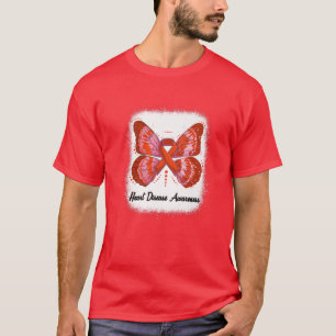 In februari Draag we de rode bu T-shirt