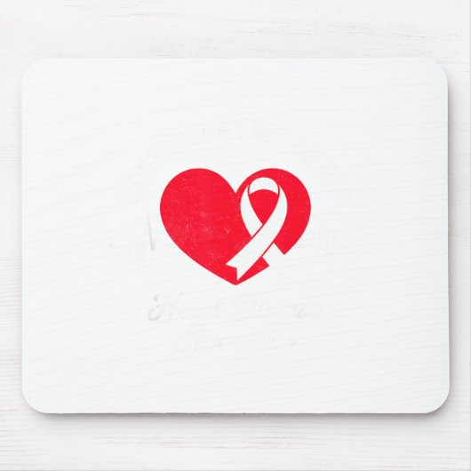 In februari, ga rood voor het vergroten van het be muismat (Voorkant)