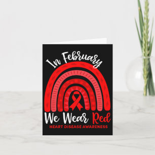 In februari gaan we met een rode lintje hartziekte kaart