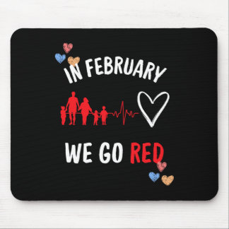 In februari gaan we naar Red Hearth Health Month Muismat