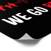 In februari gaan we naar Red Hearth Health Month Poster (Hoek)