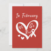 In februari gaan we op de hoogte zijn van een rode kaart (Voorkant)