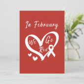 In februari gaan we op de hoogte zijn van een rode kaart (Staand voorkant)