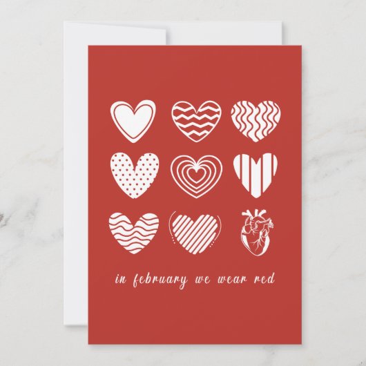 In februari gaan we op de hoogte zijn van een rode kaart (Voorkant)