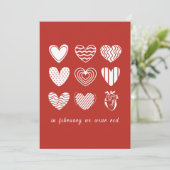 In februari gaan we op de hoogte zijn van een rode kaart (Staand voorkant)