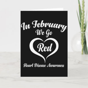 In februari gaan we rood Hart- en vaatziekten bewu Kaart