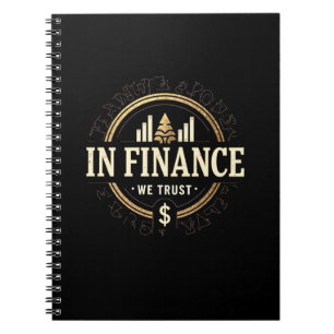 In Finance We Trust – Klassieke financiën Notitieboek