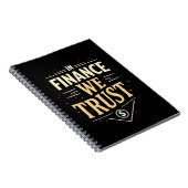 In Finance We Trust  Notitieboek (Rechterzijde)