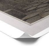 In Fingal's Cave, Staffa, van 'Een reis rond Gr' Poster (Hoek)