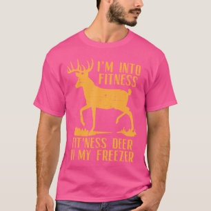 In Fitness Fit Ness Herten Vriezer Grappig Jagen T-shirt