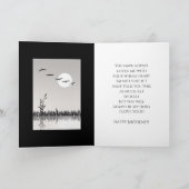 IN FLIGHT BIRTHDAY CARD FOR DAD BEDANKKAART (Binnen)