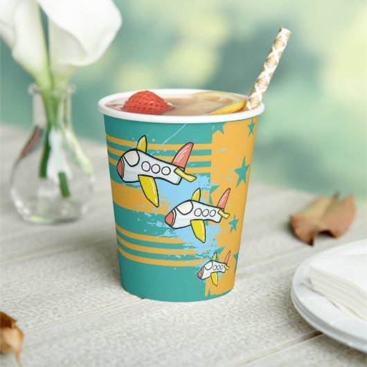 In Flight Papieren Bekers (Insitu)