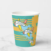 In Flight Papieren Bekers (Voorkant)